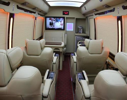 豪华国产中巴车图片视频,尊享之旅，尽在掌握